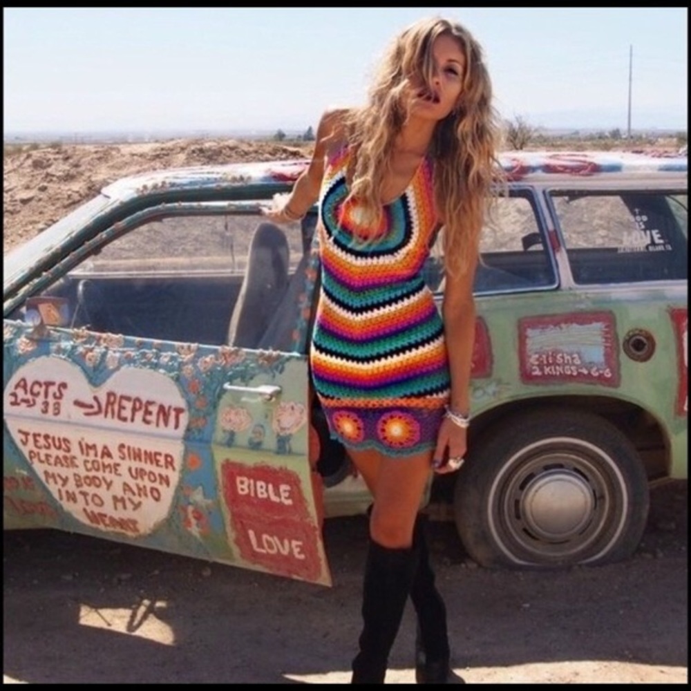 Rat & boa inferno dress size M